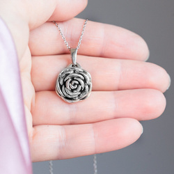 Necklace stethoscope - silver p. 925
