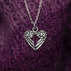 Necklace stethoscope - silver p. 925