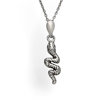 Necklace stethoscope - silver p. 925