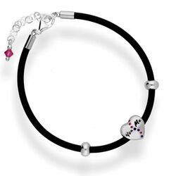 Bransoletka You Me SERCE srebro p. 925 Swarovski