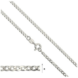 PDP-040 Srebrny łańcuszek rodowany PANCERKA DIAM.