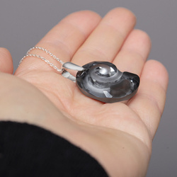 Srebrne kolczyki from Swarovski AMONIT - pr. 925