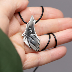 Srebrny naszyjnik WILK - SREBRO p. 925