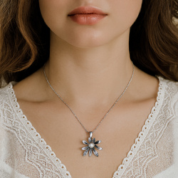 Necklace OAK LEAF - Sterling Silver 925