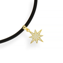 Necklace stethoscope - silver p. 925