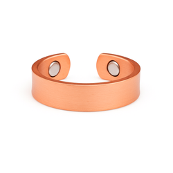 Pierścionek obrączka miedziana magnetyczna r.15-22