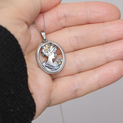 Necklace OAK LEAF - Sterling Silver 925