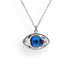 Srebrny naszyjnik OKO SWAROVSKI -  SREBRO pr. 925