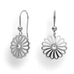 Srebrne kolczyki - sztyfty - krążkek