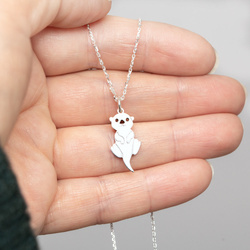Necklace stethoscope - silver p. 925