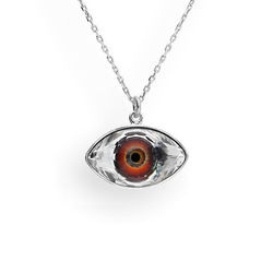 Srebrny naszyjnik OKO SWAROVSKI - SREBRO pr. 925