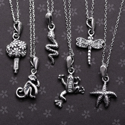 Srebrny charms - ważka - Srebro pr. 925