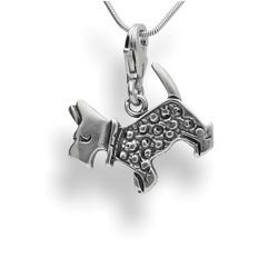 Srebrna zawieszka  charms - PIESEK - srebro p. 925