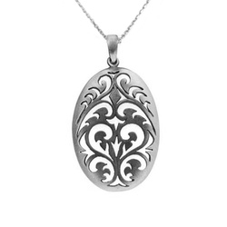 Srebrny naszyjnik pnącza - srebro p. 925