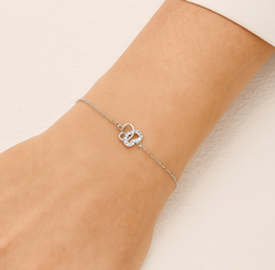 Srebrna bransoletka celebrytka MOTYL SREBRO p. 925