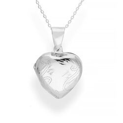 Srebrny naszyjnik SERCE PUZDERKO - SREBRO p 925
