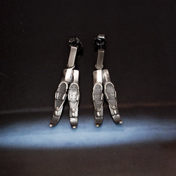 Srebrny naszyjnik NARTY - SREBRO p. 925