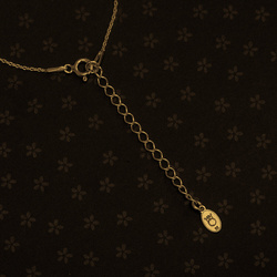 Necklace SNOWFLAKE - Sterling Silver 925 Gold Plated