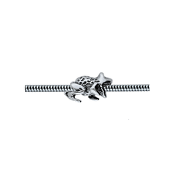 Srebrny koralik modułowy - beads - ŻABA - pr. 925
