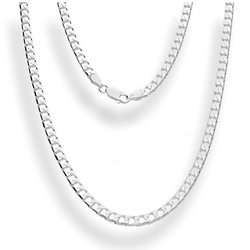 Srebrny łańcuszek - PANCERKA 10L150 - pr. 925