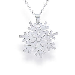 Srebrny naszyjnik ŚNIEŻYNKA - SREBRO p. 925