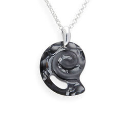 Srebrny naszyjnik - duży AMONIT SWAROVSKI pr. 925