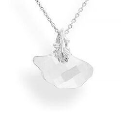 Srebrny naszyjnik whit SWAROVSKI - MIŁORZĄB 925