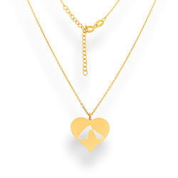 Srebrny naszyjnik KOT ,  PIES - SREBRO pr. 925