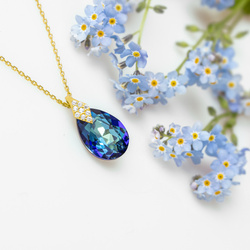 Kolczyki krople with Swarovski srebro 925 - KOLORY