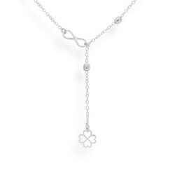 Srebrny naszyjnik KONICZYNKA NIESKOŃCZONOŚĆ p. 925