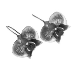 Srebrne kolczyki ORCHIDEA STORCZYK - SREBRO p. 925