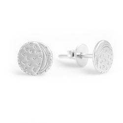 SZT-761 Silver earrings ACORN - Sterling Silver 925