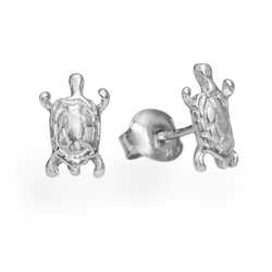 SZT-745 Silver earrings KINGFISHER - Sterling Silver 925