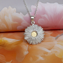 Necklace OAK LEAF - Sterling Silver 925