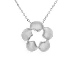 Srebrny naszyjnik KWIATEK - SREBRO 925