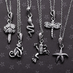 Necklace stethoscope - silver p. 925