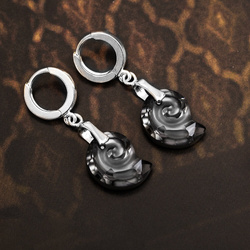 Srebrne kolczyki from Swarovski AMONIT - pr. 925