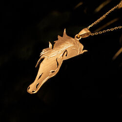 Silver necklace - HORSE - Silver 925