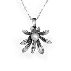 Necklace OAK LEAF - Sterling Silver 925