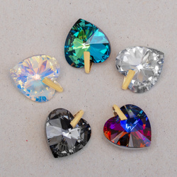 Zawieszka DUŻA with Swarovski SERCE OCEANU p. 925