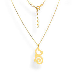 Srebrny naszyjnik KOT , KOTEK - SREBRO pr. 925