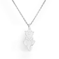 Necklace stethoscope - silver p. 925