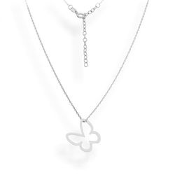 Srebrny naszyjnik MOTYL - SREBRO pr. 925