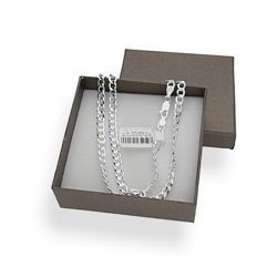 Srebrny łańcuszek - PANCERKA CN140 - pr. 925