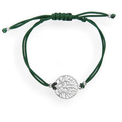 Bransoletka sznurkowa DRZEWO SZCZĘŚCIA - p 925