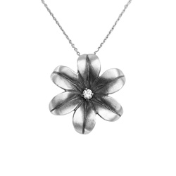 Necklace OAK LEAF - Sterling Silver 925