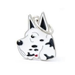 Adresówka - zawieszka Dog Niemiecki - GRAWER