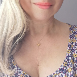 Złoty naszyjnik KONICZYNA KONICZYNKA - ZŁOTO 333