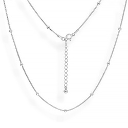 KVZ-019 Łańcuszek WENECJANA  Srebro POZŁACANE 925