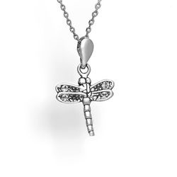 Srebrny naszyjnik WAŻKA SWAROVSKI - SREBRO 925